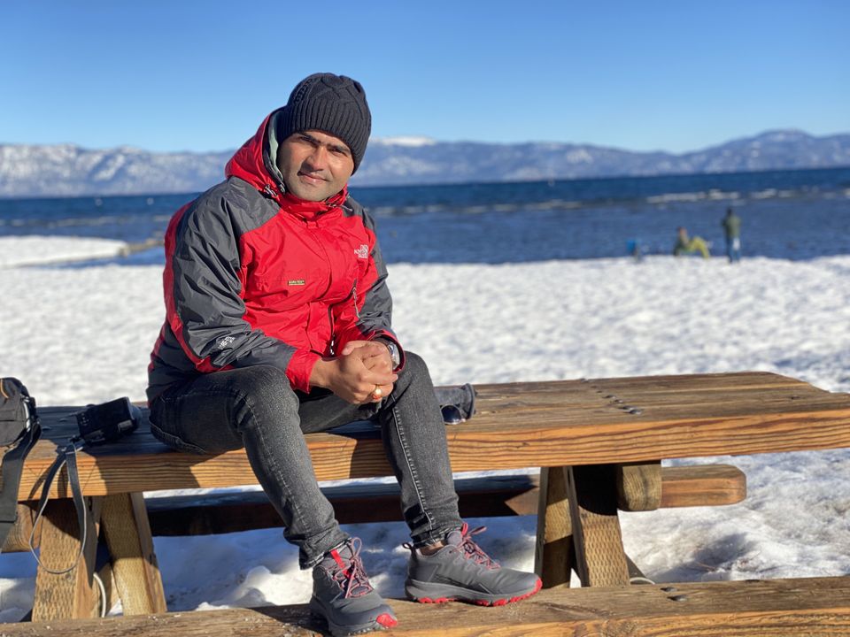 Lake Tahoe in winter