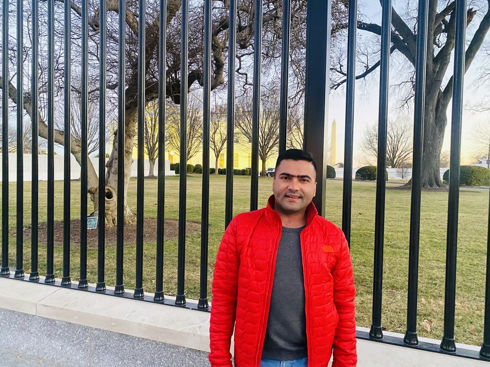 Outside the White House